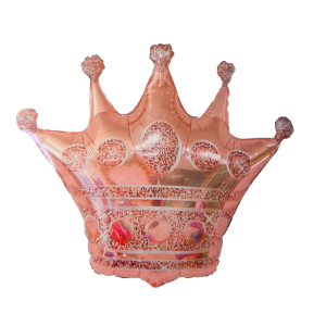 בלון כתר רוז גולד