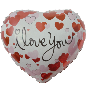 בלון אי לאב יו לבבות