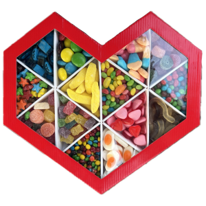 מארז לב גומי