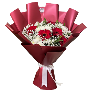 זר מדורג אדום